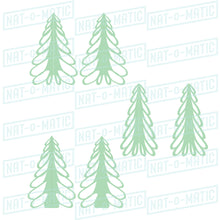 Load image into Gallery viewer, 3D Winter Tree Sculptures
