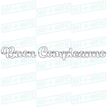 Load image into Gallery viewer, Buon Compleanno Banner