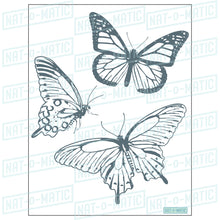 Load image into Gallery viewer, Butterflies Coloring Page- Printable