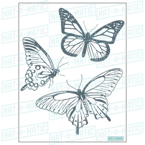 Butterflies Coloring Page- Printable