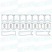 Load image into Gallery viewer, Congrats Mini Banner