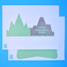 Load image into Gallery viewer, Mountain Adventure Card- Printable
