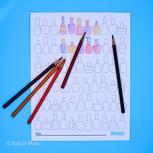 Load image into Gallery viewer, Nail Polish Bottles- Printable
