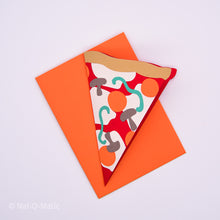 Load image into Gallery viewer, Pizza Slice Card and Envelope