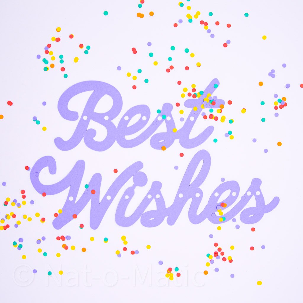 Best Wishes Banner SVG Instant Download NatoMatic