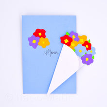 Load image into Gallery viewer, Flower Bouquet Card