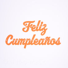 Load image into Gallery viewer, Feliz Cumpleaños Banner- Cursive