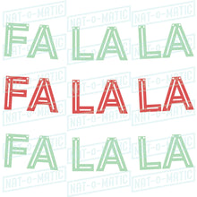 Load image into Gallery viewer, Fa La La Banner
