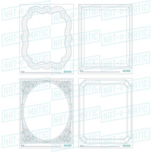 Load image into Gallery viewer, Art Frames Coloring Frames- Printable