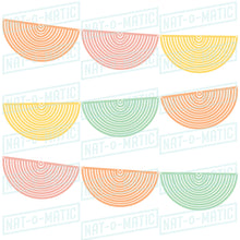 Load image into Gallery viewer, Geo Scallop Banner