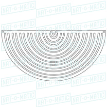 Load image into Gallery viewer, Geo Scallop Banner