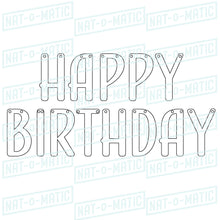 Load image into Gallery viewer, Happy Birthday Sans Serif Banner