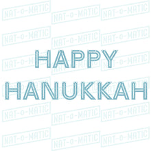 Load image into Gallery viewer, Happy Hanukkah Banner