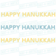 Load image into Gallery viewer, Happy Hanukkah Banner