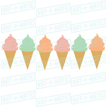 Load image into Gallery viewer, Ice Cream Cone Banner- SVG
