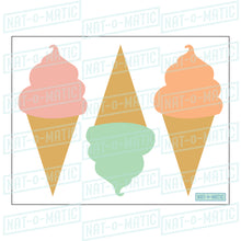 Load image into Gallery viewer, Ice Cream Cone Banner- Printable