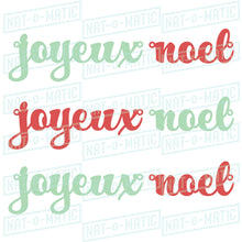 Load image into Gallery viewer, Joyeux Noel Banner