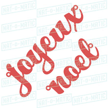 Load image into Gallery viewer, Joyeux Noel Banner