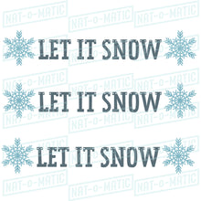 Load image into Gallery viewer, Let It Snow Banner
