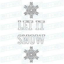 Load image into Gallery viewer, Let It Snow Banner
