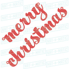 Load image into Gallery viewer, Merry Christmas Banner
