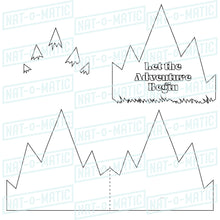 Load image into Gallery viewer, Mountain Adventure Card and Envelope