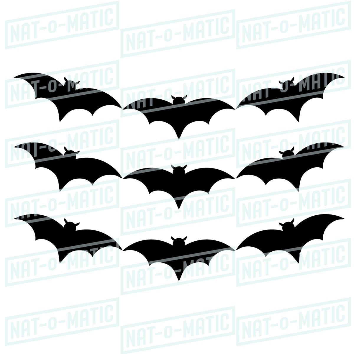 Bat Icons- Printable Instant Download – Nat-o-Matic