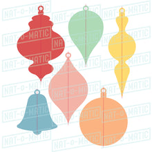 Load image into Gallery viewer, 3D Holiday Ornaments