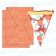 Load image into Gallery viewer, Pizza Slice Card and Envelope