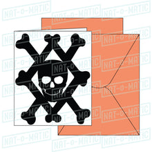 Load image into Gallery viewer, Skull & Bones Card