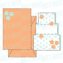 Load image into Gallery viewer, Floral Accent Wedding Cake Card and Envelope