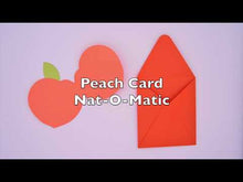 Load and play video in Gallery viewer, Peach Card and Envelope