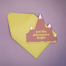 Load image into Gallery viewer, Mountain Adventure Card and Envelope
