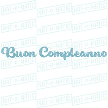 Load image into Gallery viewer, Buon Compleanno Banner
