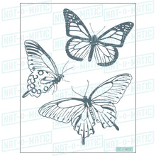Load image into Gallery viewer, Butterflies Coloring Page- Printable
