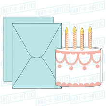 Load image into Gallery viewer, Cake Card and Envelope
