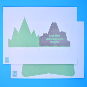 Mountain Adventure Card- Printable