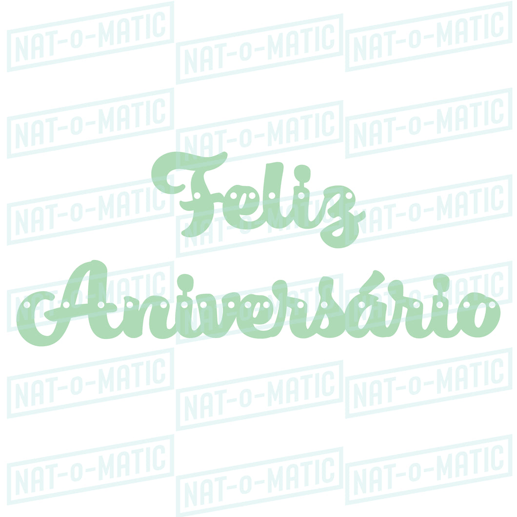 Feliz Aniversário Banner