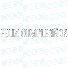 Load image into Gallery viewer, Feliz Cumpleaños Banner- Sans Serif
