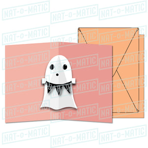 Ghost Pop-Up Card