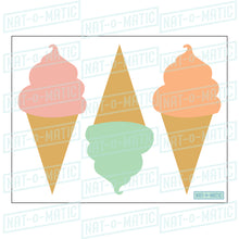 Load image into Gallery viewer, Ice Cream Cone Banner- Printable
