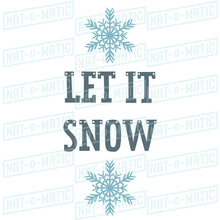Load image into Gallery viewer, Let It Snow Banner
