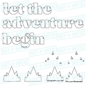 Mountain Adventure Banner