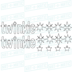 Twinkle Twinkle Little Star Banner
